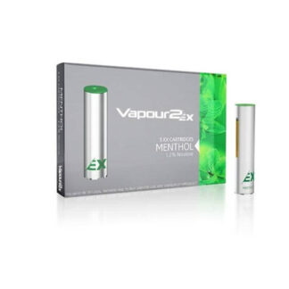 Vapour 2 EX-carts Green Tea Menthol 1,8% 5-pack