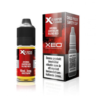 xeo xtreme vapor eliquid american blend red
