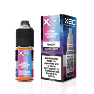 xeo xtreme vapor eliquid strawberry menthol