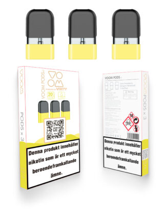 VOOM Ice Lemon 3-pack - Esitäytetyt podit