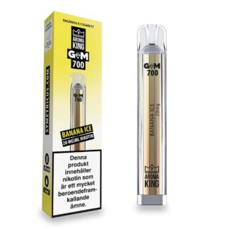 Aroma King GEM Banana Ice 20mg - Engangs E-sigarett