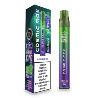 Aroma King Cosmic Max Blackcurrant Mint 20mg - Kertakäyttöinen e-savuke