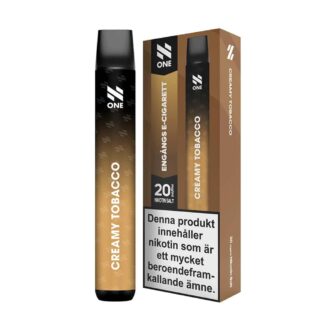 N One Creamy Tobacco - Engangs E-sigarett