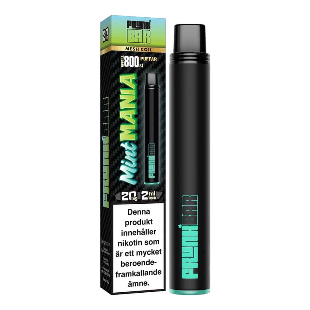 Frunk Bar Mint Mania - Disposable e-cigarette