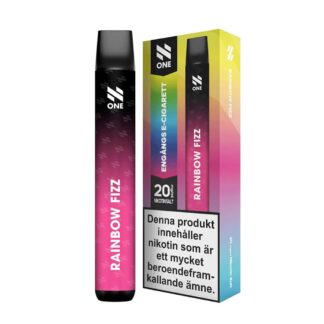 N One Rainbow Fizz - Engangs E-sigarett