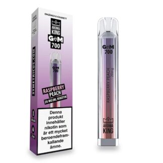 Aroma King GEM Rapsberry Peach 20mg - Kertakäyttöinen e-savuke