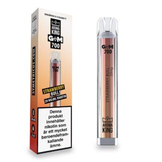 Aroma King GEM Strawberry Bull 20mg - Kertakäyttöinen e-savuke