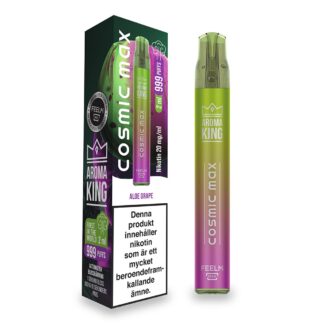 Aroma King Cosmic Max Aloe Grape 20mg - Engångs e-cigarett