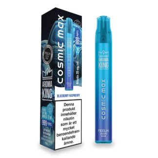 Aroma King Cosmic Max Blueberry Raspberry 20 mg - Engångs e-cigarett