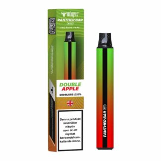 Panther Bar Double Apple - E-cigarett för engångsbruk
