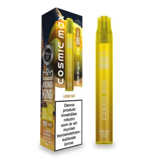 Aroma King Cosmic Max Lemon Tart 20 mg - Engångs e-cigarett