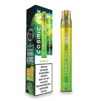 Aroma King Cosmic Max Passionsfrukt 20 mg - Engångs e-cigarett