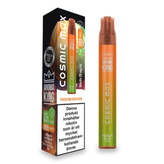 Aroma King Cosmic Max Peach Kiwi Honeydew 20 mg - Engångs e-cigarett