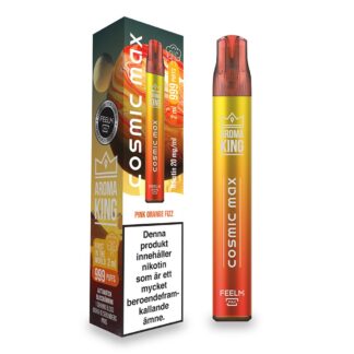 Aroma King Cosmic Max Pink Orange Fizz 20mg - Engångs e-cigarett