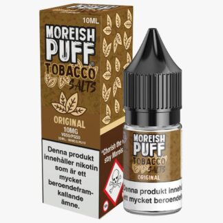 Moreish Puff Original Tobacco Salts 10mg 10ml - e væske med nikotin