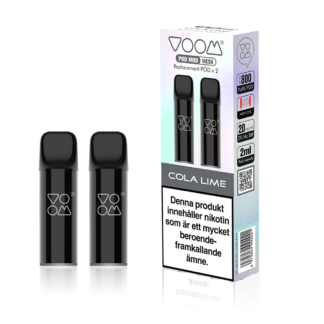 Voom Pod Mod Cola Lime 2-pack - Esitäytetty podi
