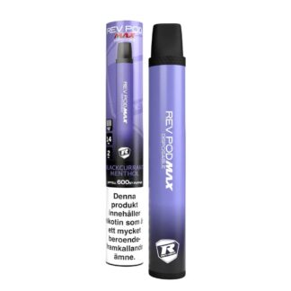 Rev Pod Max Blackcurrant Menthol 14mg - Disposable E-cigarette