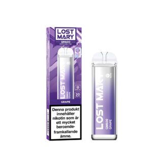 Lost Mary QM600 Grape - E-cigarett för engångsbruk