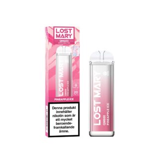 Lost Mary QM600 Pineapple Ice - Engangs E-sigarett
