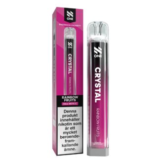 N One Crystal Rainbow Fruits - Disposable e-cigarette