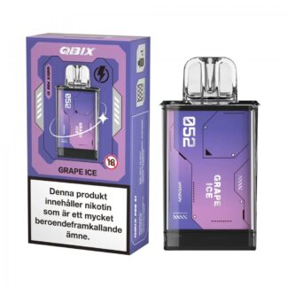QBIX Grape Ice 14mg - Pod