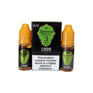 X2O Epicurean 1920 2x10ml - e-vätska med nikotin