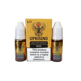 X2O Uprising Devastation 2x10ml - e-vätska med nikotin