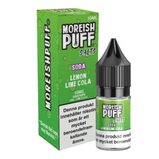 Moreish Puff Soda - Lemon Lime Cola 10mg 10ml - e væske med nikotin