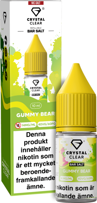Crystal Clear Salt - Gummy Bear 10ml 14mg