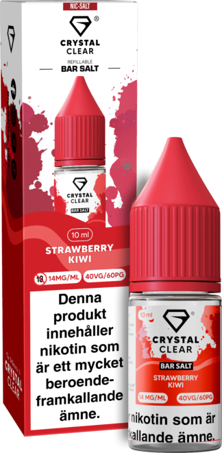 Crystal Clear Salt - Strawberry Kiwi 10ml 14mg