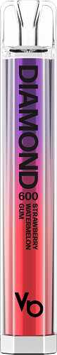 Diamond 600, Engångs - Strawberry Watermelon Gum 20mg