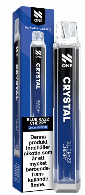 N One Crystal Blue Razz Cherry - Disposable vape