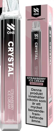 N One Crystal Strawberry Ice Cream - Disposable vape