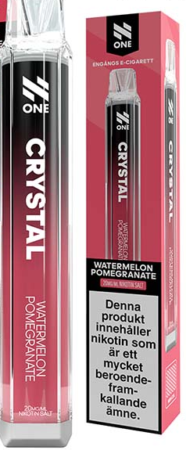N One Crystal Watermelon Pomegranate - Engangs vape