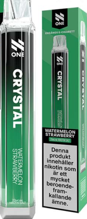 N One Crystal Watermelon Strawberry - Engangs vape