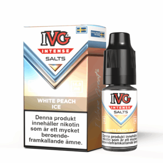 IVG Intense Salts - White Peach Ice 14.5 mg 10 ml
