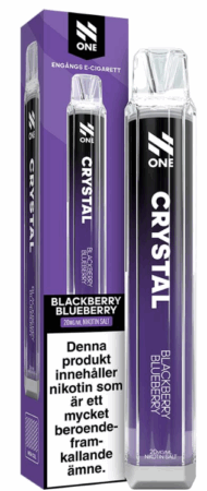 N One Crystal Blackberry Blueberry - Disposable vape