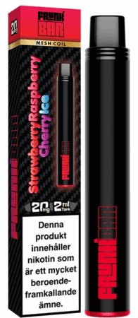 Frunk Bar Strawberry Raspberry Cherry Ice - Engangs E-sigarett