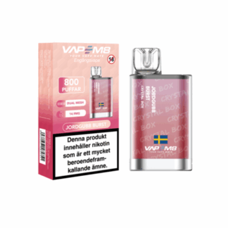 VM8 Crystal Box Strawberry Burst 14.9mg - Disposable vape