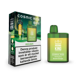 AK Cosmic Box Green Grape 20mg - Kertakäyttöinen vape