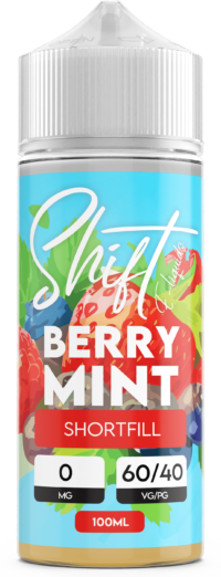 Shift Berry Mint 100ml Shortfill E-juice - Vape247