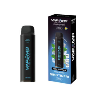 VM8 VM7000 Cool Menthol 0mg - engangs vape