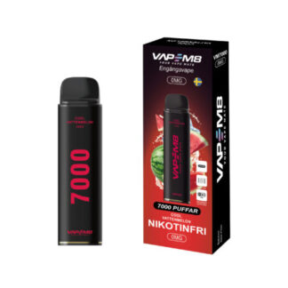 VM8 VM7000 Cool Watermelon 0mg - engangs vape
