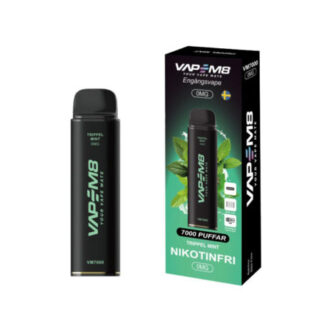 VM8 VM7000 Triple Mint 0mg - engangs vape
