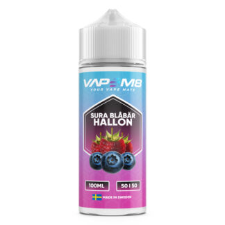VM8 MTL Sour Blueberry Raspberry 50/50 100 ml
