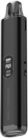 Vaporesso Vibe Pod Kit (4,5 ml, 1100 mAh) Musta