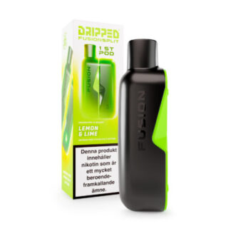 DRIPPED FUSION SPLIT POD Lemon & Lime 14,5mg